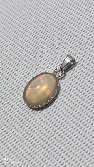 Colgante Plata 925 con Ópalo.