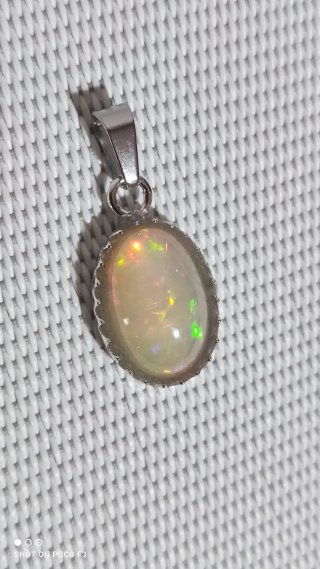Colgante Plata 925 con Ópalo.