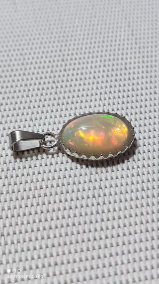Colgante Plata 925 con Ópalo.