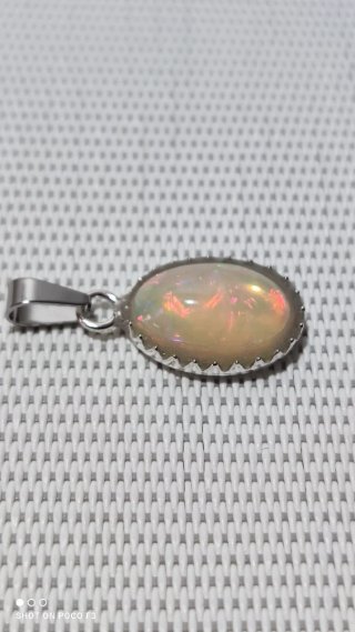 Colgante Plata 925 con Ópalo.