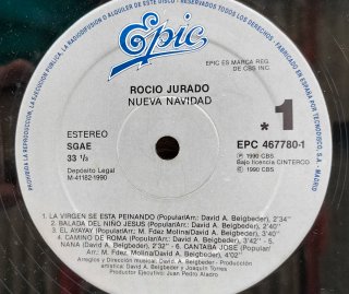 LP Rocío Jurado - Nueva Navidad