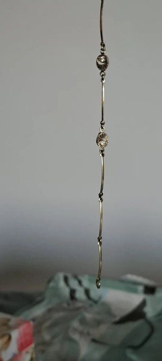 Bracciale Argento Placcato Oro Zirconi