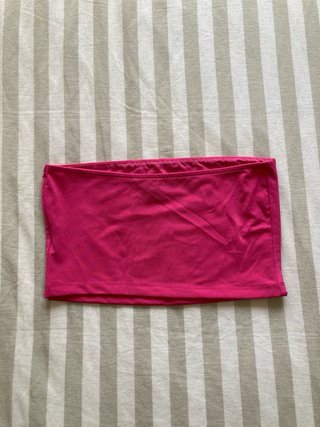 Top Cai-Cai Curto Rosa