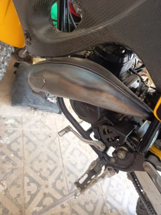 Bultaco Lobito Enduro Negra y Amarilla