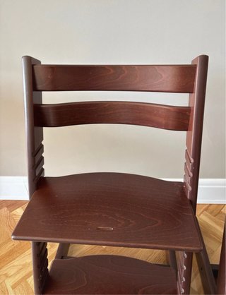 2 Seggioloni Stokke Tripp Trapp Noce