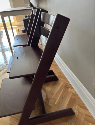 2 Seggioloni Stokke Tripp Trapp Noce