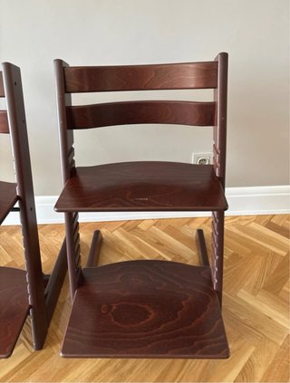 2 Seggioloni Stokke Tripp Trapp Noce