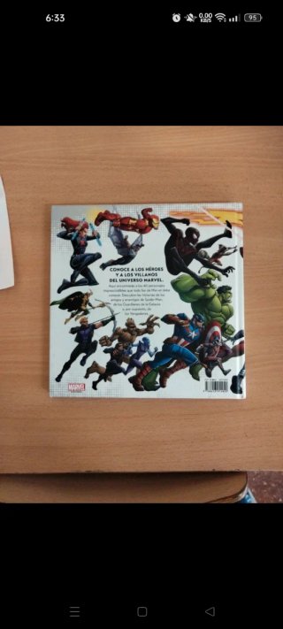 Libro de Marvel juvenil