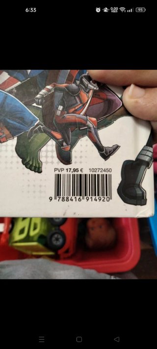 Libro de Marvel juvenil