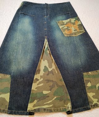 Falda JNY larga camuflaje