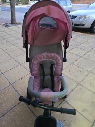 Triciclo 360 rosa