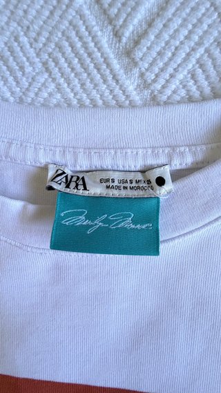 Camiseta Zara Oversized Marilyn Monroe