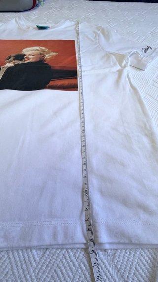 Camiseta Zara Oversized Marilyn Monroe