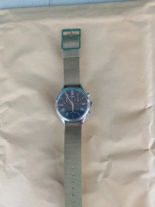 Orologio Timex Uomo Nero e Verde Militare