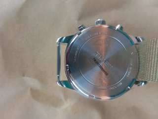 Orologio Timex Uomo Nero e Verde Militare