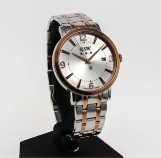 Reloj RSW Swiss Made Oro y Plata