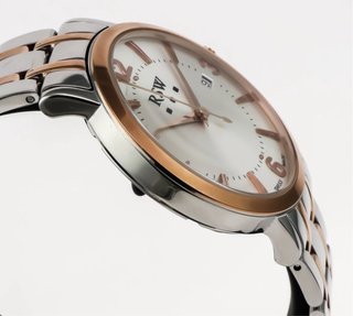 Reloj RSW Swiss Made Oro y Plata