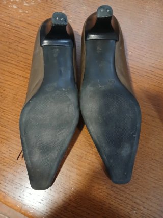 Zapatos de piel verde