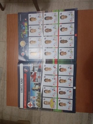 Álbum EURO 2016 Francia Panini A falta de 22 cromo