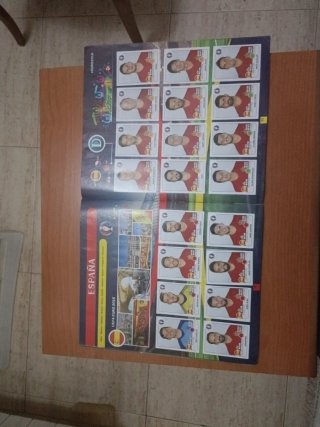 Álbum EURO 2016 Francia Panini A falta de 22 cromo