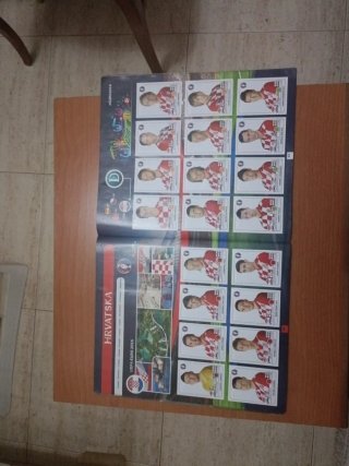 Álbum EURO 2016 Francia Panini A falta de 22 cromo