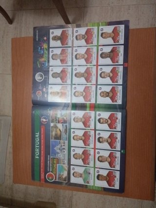 Álbum EURO 2016 Francia Panini A falta de 22 cromo