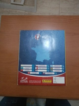 Álbum EURO 2016 Francia Panini A falta de 22 cromo