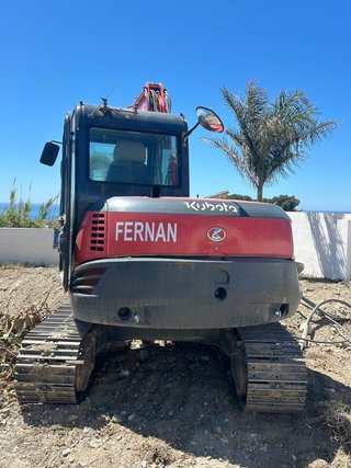 Mini Excavadora Kubota 8 Toneladas 2018