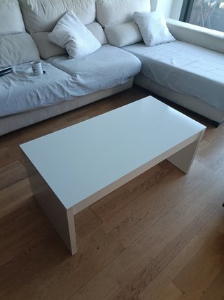 Mesa elevable salón blanca IKEA