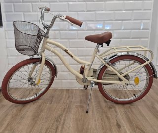 Bicicleta niña Toimsa beige