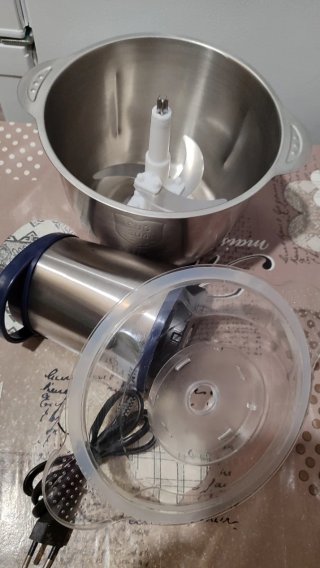 Procesador de alimentos acero inoxidable