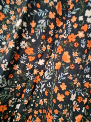 Vestido C&A flores primavera vuelo