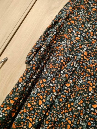 Vestido C&A flores primavera vuelo
