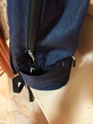 Mochila Xiaomi pequeña azul/gris