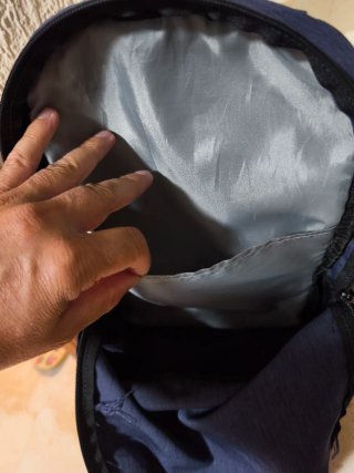 Mochila Xiaomi pequeña azul/gris