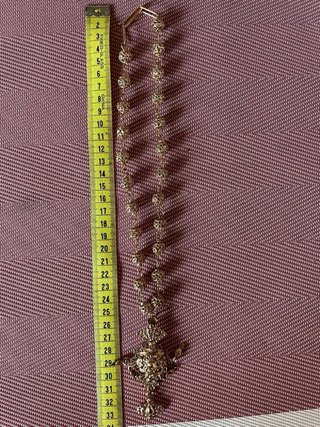 Gargantilla y pendientes Galápago Baño oro 18 K