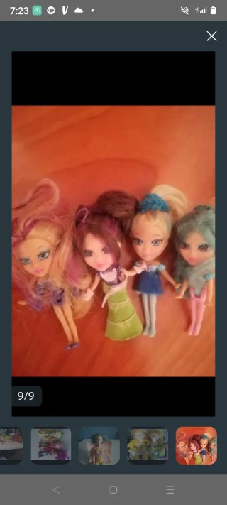 Lote Muñecas Barbie, Fresa y Antiguas