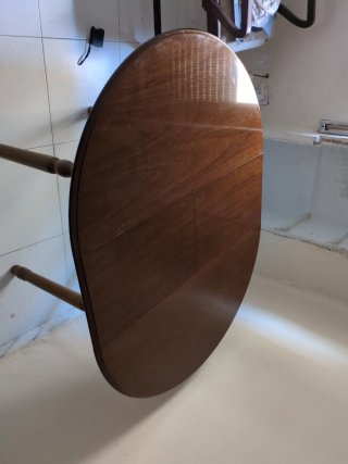 Mesa de comedor extensible 90 cm