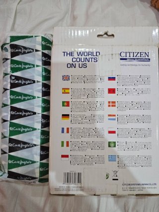 Calculadora Citizen 520DP Impresora
