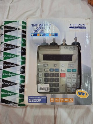 Calculadora Citizen 520DP Impresora