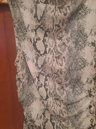 Camiseta sin mangas estampado serpiente Talla L