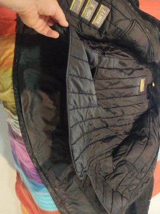 Chaqueta Moto Cordura Negra