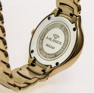 Murex Reloj Suizo Dorado Mujer