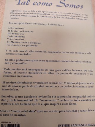 TAL COMO SOMOS (DESCATALOGADO)