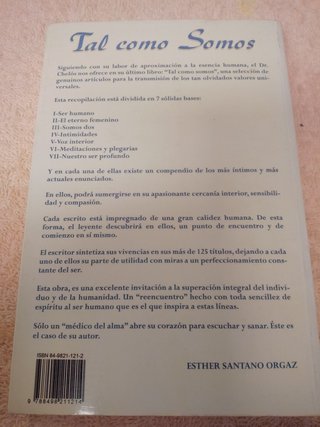 TAL COMO SOMOS (DESCATALOGADO)