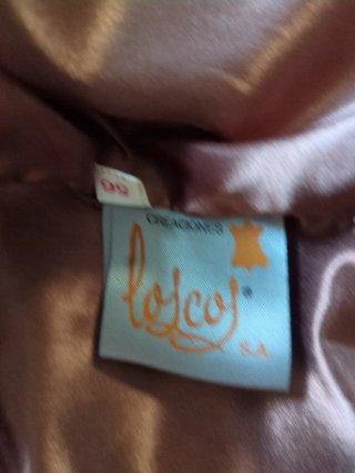 Chaqueta de piel de porcino