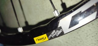 Rueda Delantera Mavic 26 crossrail Buje de Trasera