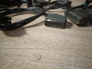 Lote 5 Cables Euroconector 21 Pines