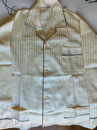 Chaqueta Pijama Vintage acabado Raso