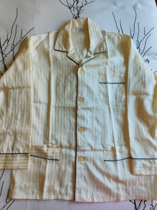 Chaqueta Pijama Vintage acabado Raso